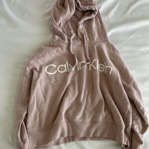 Calvin Klein crop hoodie